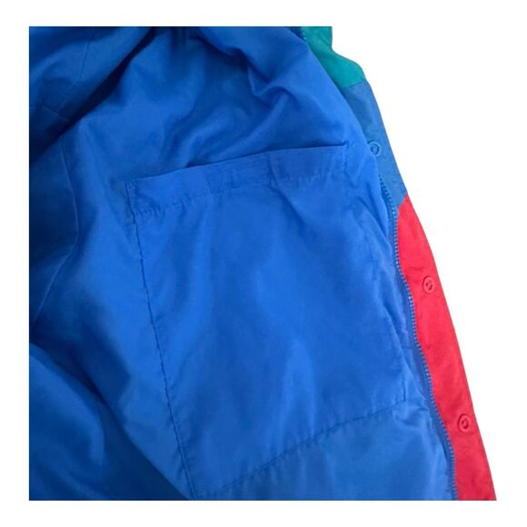 VTG The North Face 90s Gorpcore Colorblock Windbreaker Jacket (M) - Picture 6 of 16